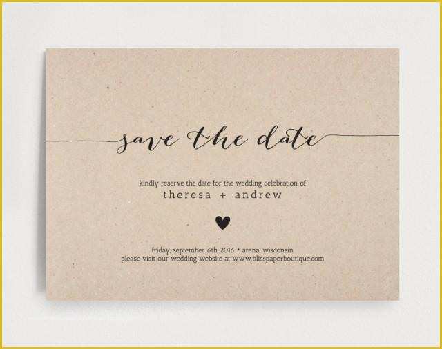 Free Save the Date Wedding Invitation Templates Of Save the Date Invitation Wedding Rehearsal Editable