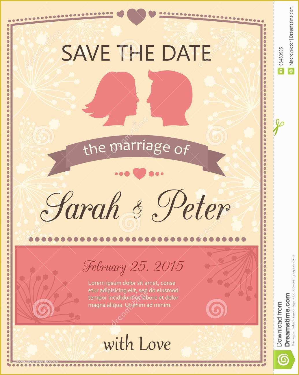Free Save the Date Wedding Invitation Templates Of Save the Date Invitations Templates Free