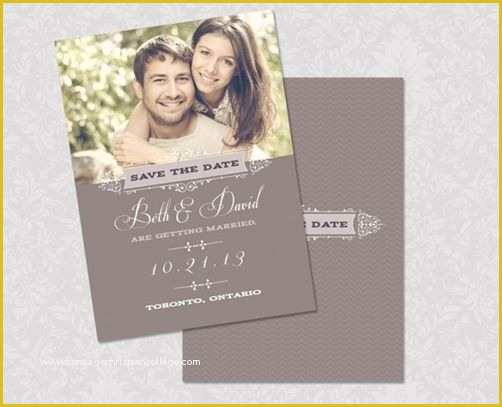 Free Save the Date Wedding Invitation Templates Of Save the Date Psd Template Thumb 30 Beautiful Save the