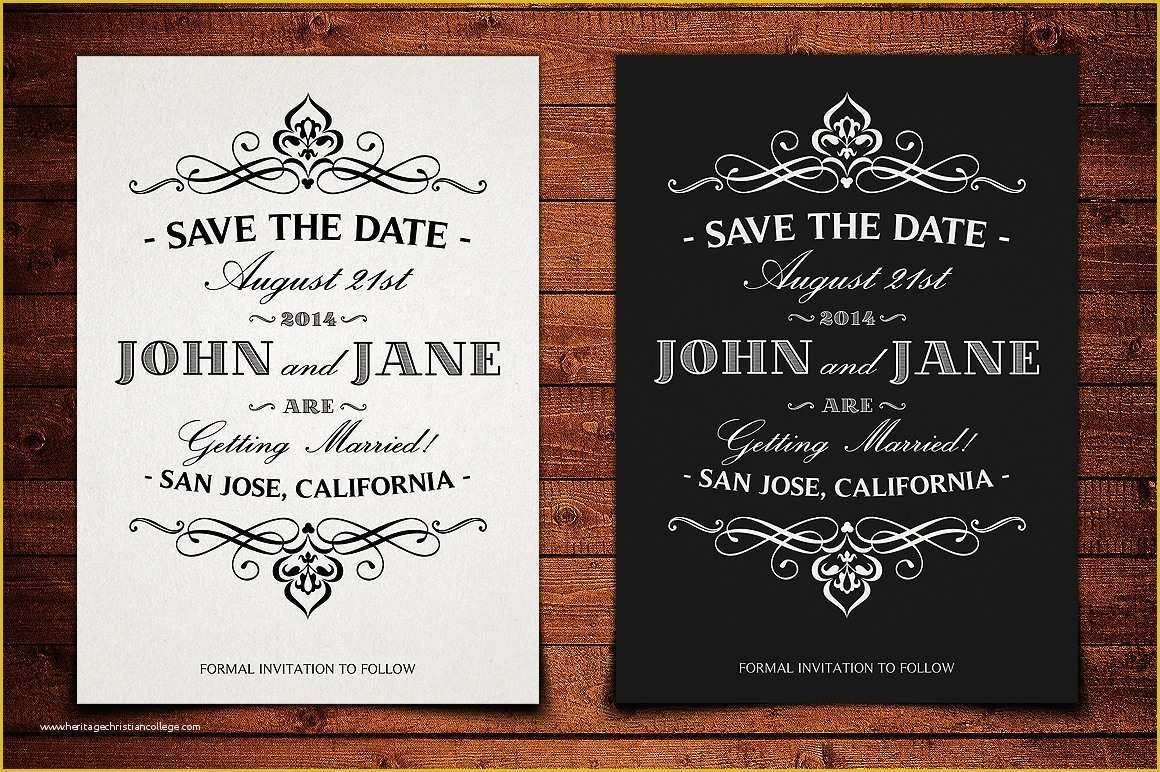 Free Save the Date Wedding Invitation Templates Of Save the Date Wedding Invitation Graphicdome