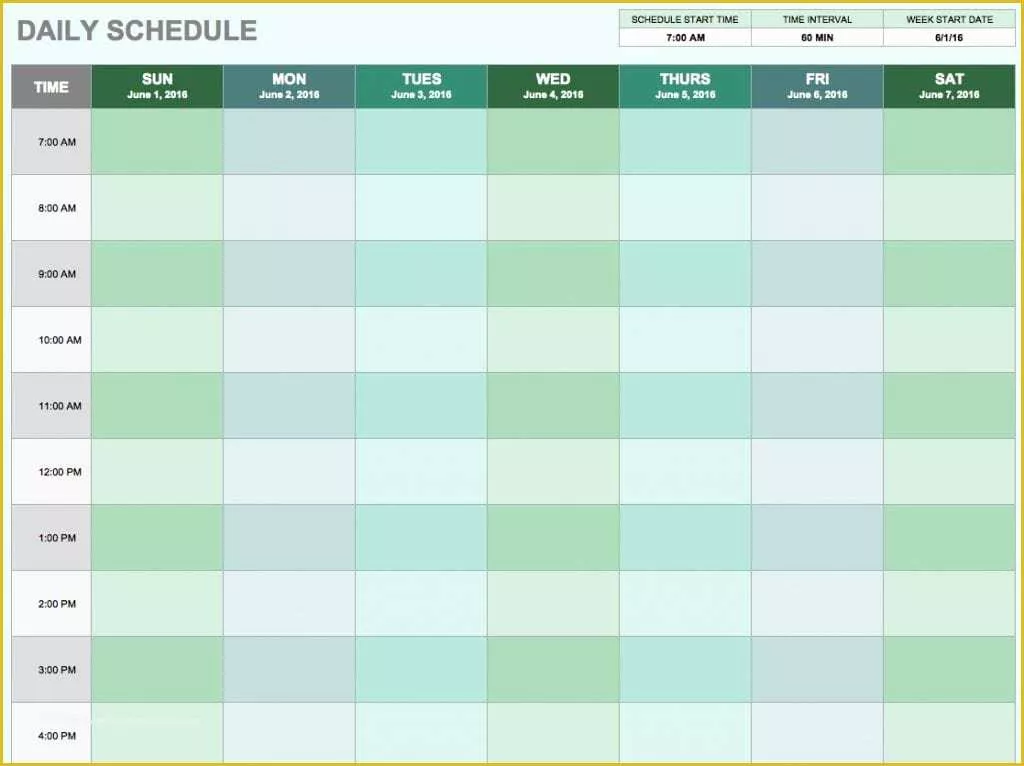 Free Scheduling Calendar Template Of 5 Daily Schedule Templates formats Examples In Word Excel