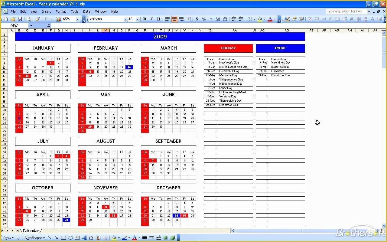 Free Scheduling Calendar Template Of Excel Calendar Schedule