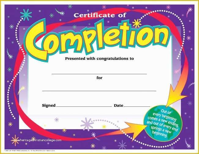 Free School Award Certificate Templates Of 30 Kids Certificate Of Pletion Awards Pack Sticker