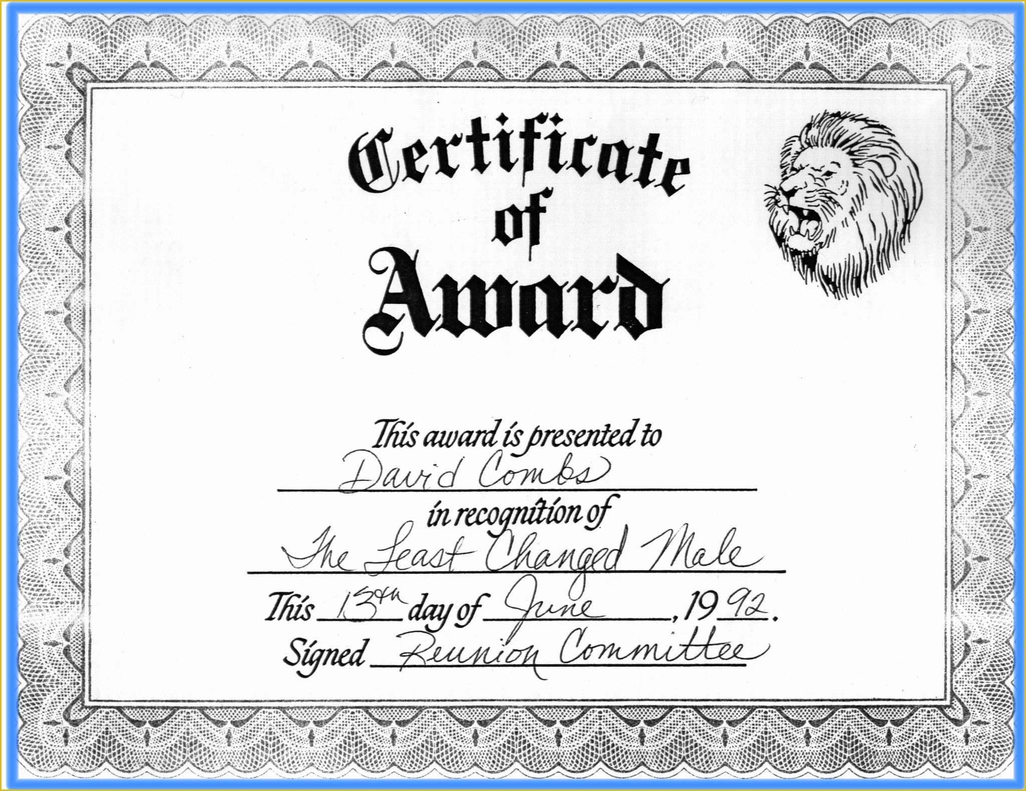 Free School Award Certificate Templates Of 9 Best Of School Award 