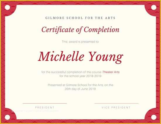 Free School Award Certificate Templates Of Customize 298 School Certificate Templates Online Canva