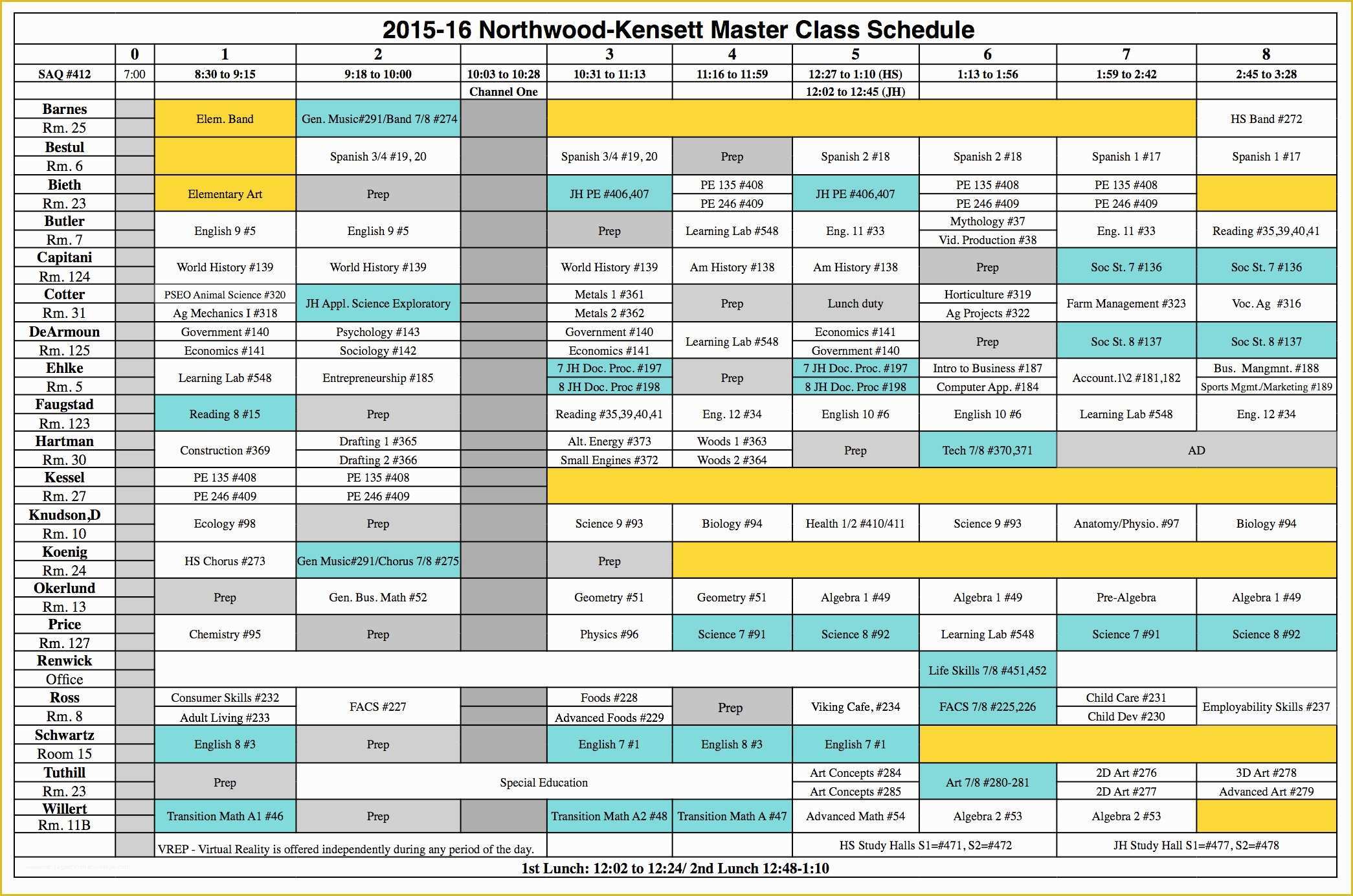 Free School Master Schedule Template Of Weekly Master Schedule Templates Driverlayer Search Engine