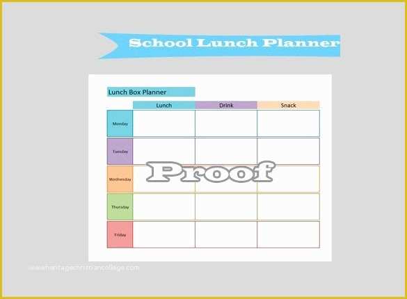 Free School Menu Templates Of 17 School Menu Templates Psd Pdf Word Ai