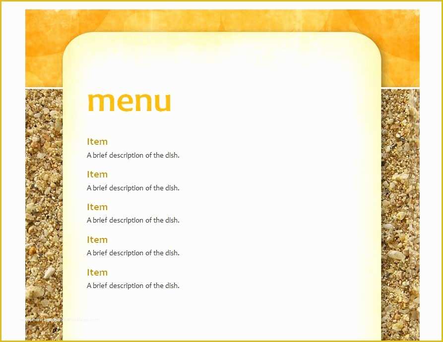 Free School Menu Templates Of School Lunch Menu Template