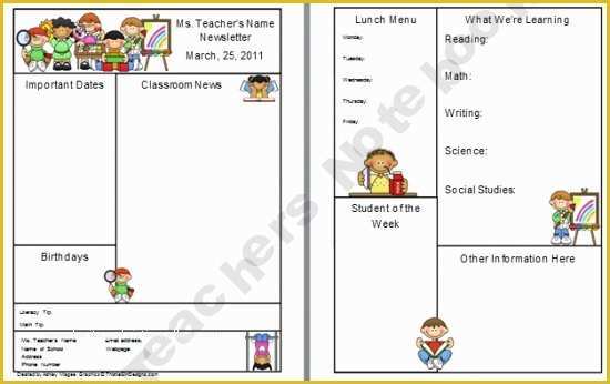 Free School Newsletter Templates for Microsoft Word Of Free Newsletter Template the File is to Be Opened In