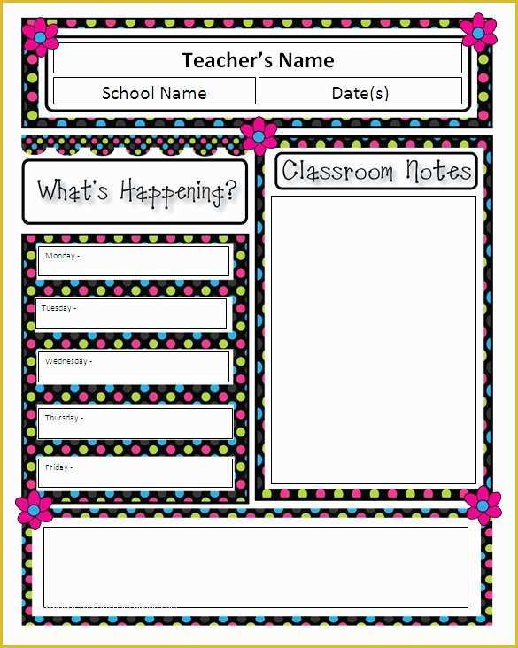 Free School Newsletter Templates for Publisher Of Free Classroom Newsletter Templates for Microsoft Word