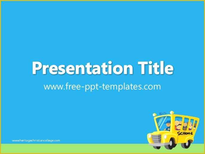 Free School Powerpoint Templates Of School Ppt Templates