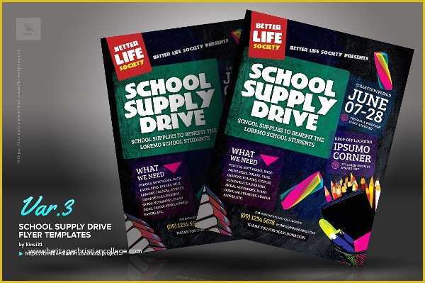 Free School Supply Drive Flyer Template Of 21 Driving School Flyer Templates Free & Premium Download