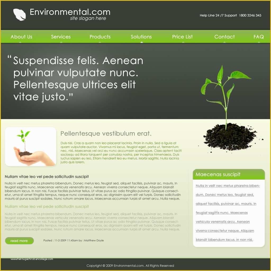 Free Science Website Templates Of 30 High Quality Psd Website Templates that Will Boost Your