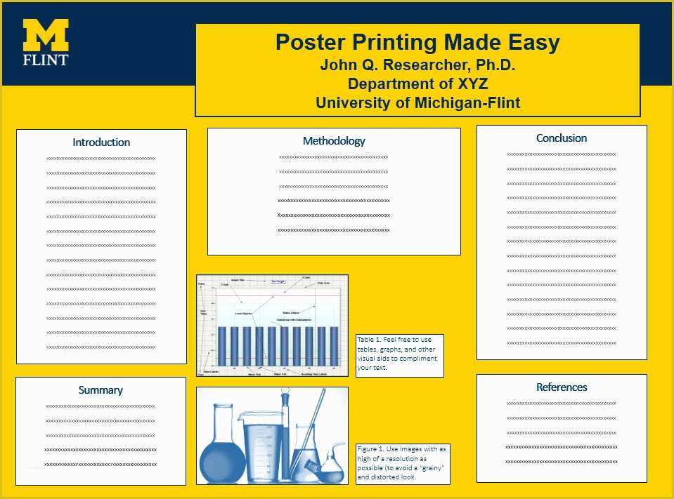Free Science Website Templates Of Poster Printing