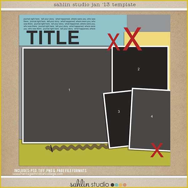 Free Scrapbook Templates for Photoshop Of 17 Free Digital Scrapbook Template Psd Free