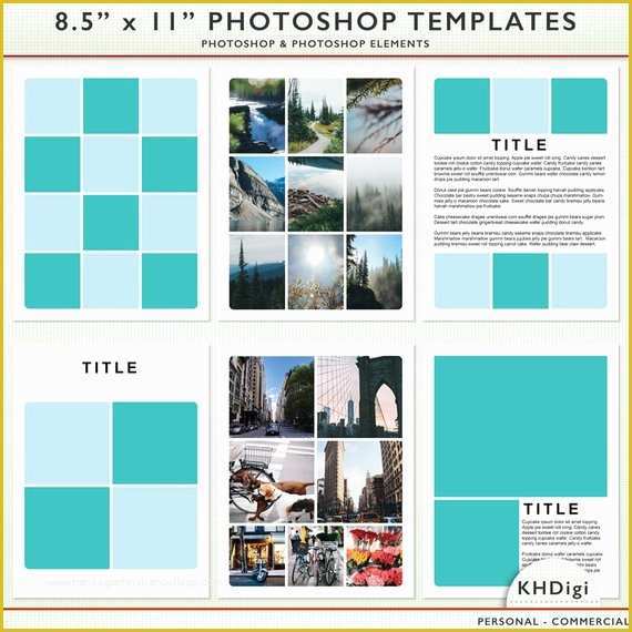 Free Scrapbook Templates for Photoshop Of 8 5 X 11 Psd Grapher & Scrapbook Templates Shop