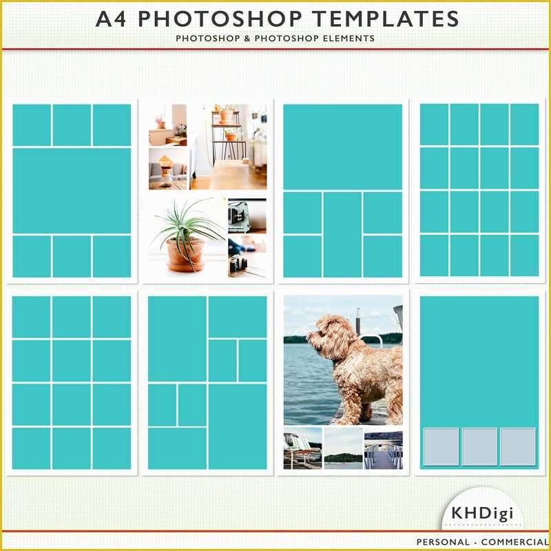Free Scrapbook Templates for Photoshop Of A4 8 X Psd Grapher & Scrapbook Templates Shop