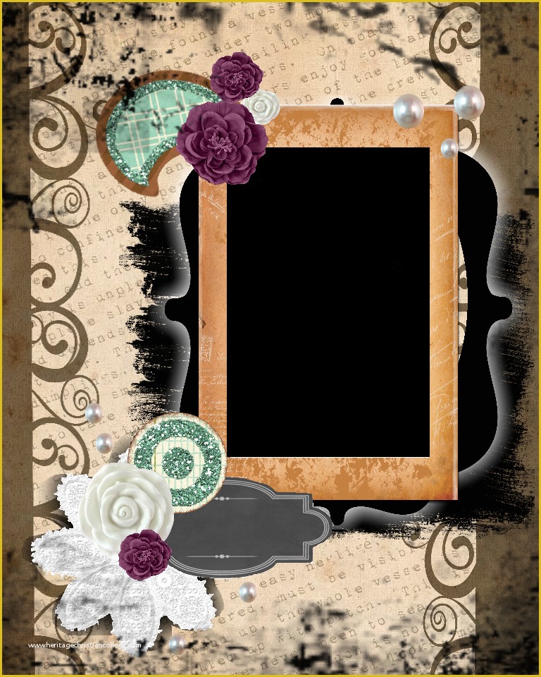 Free Scrapbook Templates Of Free Digital Layout Layer Photo Underneath or Print Out