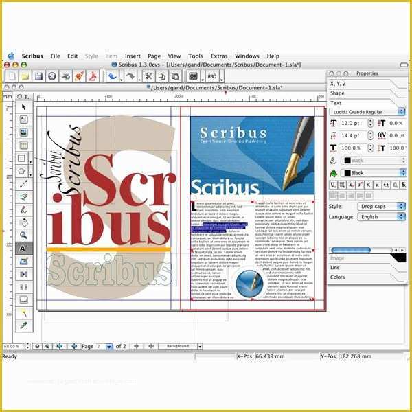 Free Scribus Templates Of Free Graphic Design Programs Bright Hub Picks top Free