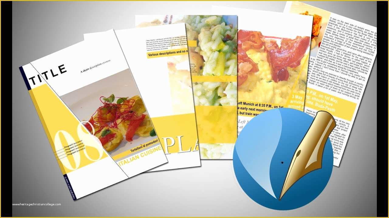 Free Scribus Templates Of Scribus 1 5 3 How to Create A Brochure Tutorial and