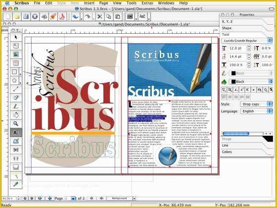 Free Scribus Templates Of Scribus Underrated Desktop Publishing Powerhouse Reach