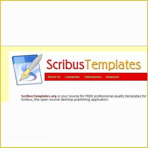 Free Scribus Templates Of Use Free Scribus Templates to Save Money and Be More