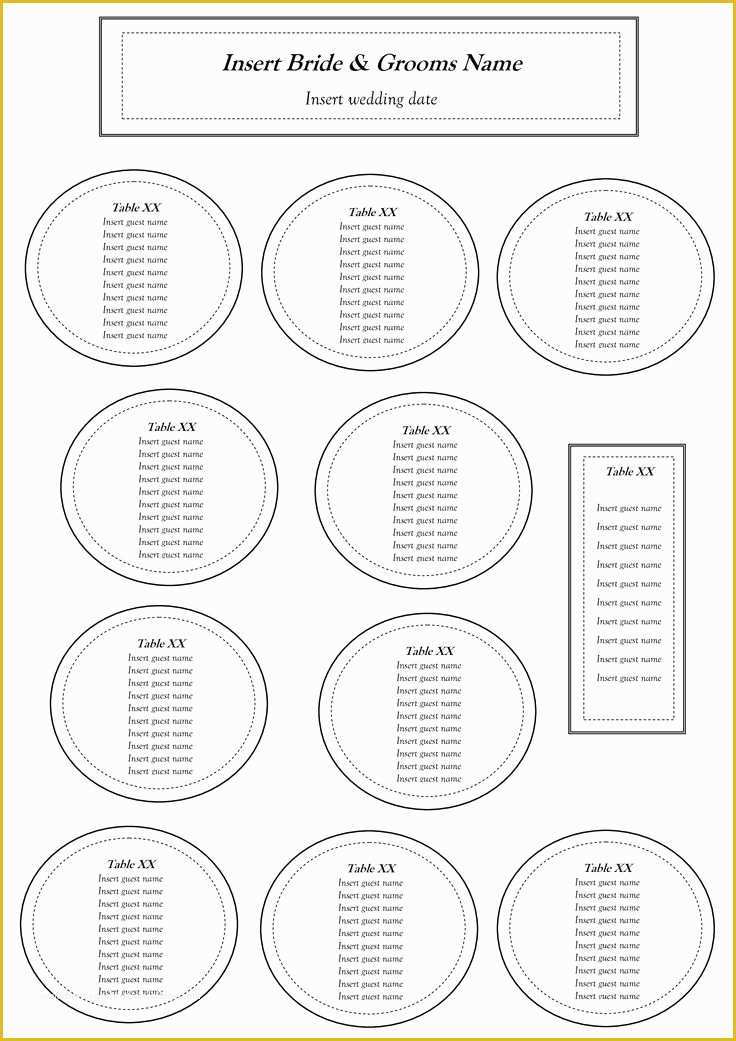 Free Seating Chart Template Of 25 Best Ideas About Seating Chart Template On Pinterest