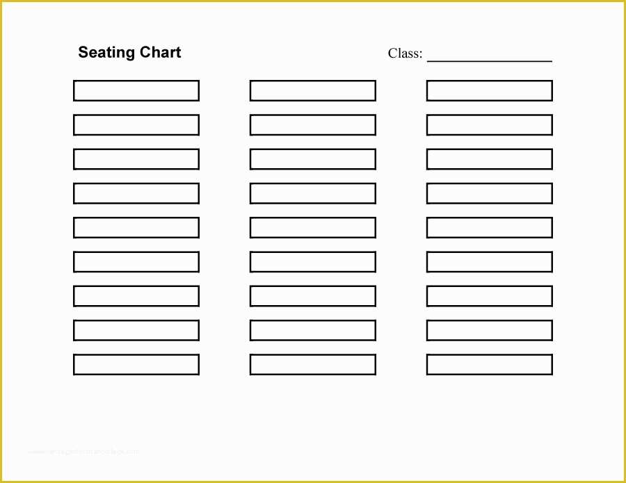 Free Seating Chart Template Of 40 Great Seating Chart Templates Wedding Classroom More