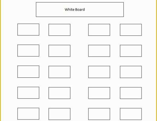 Free Seating Chart Template Of Classroom Seating Chart Template 22 Examples In Pdf