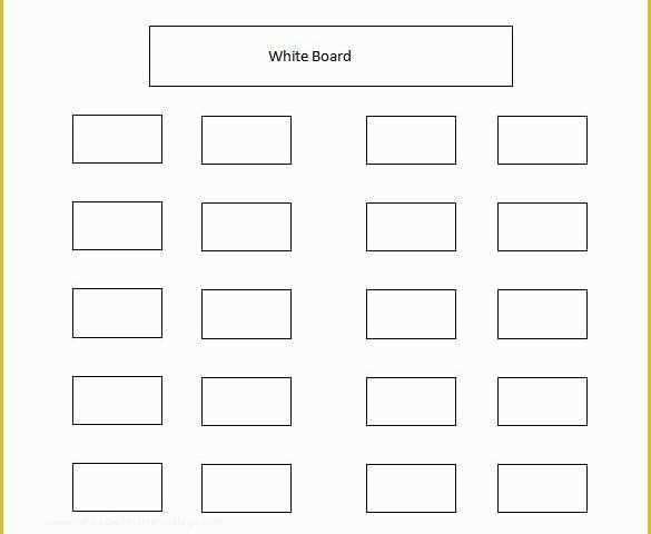 Free Seating Chart Template Of Classroom Seating Chart Template 22 Examples In Pdf