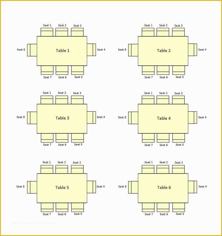Free Seating Chart Template Of Free Wedding Seating Chart Templates You Can Customize