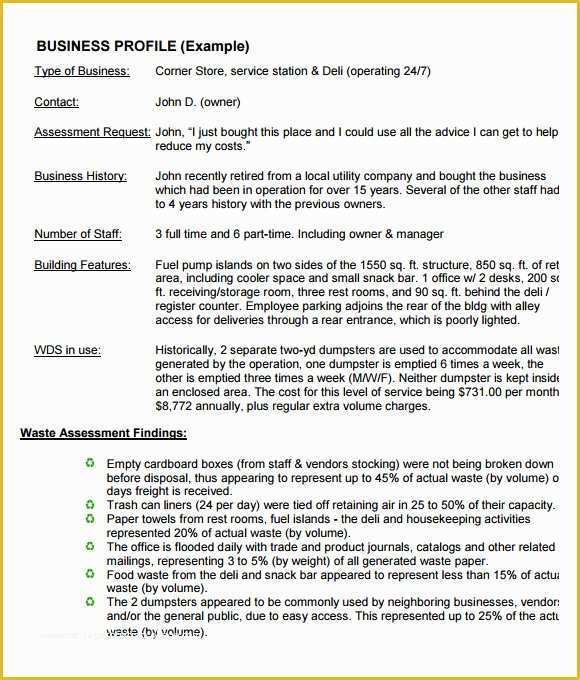Free Security Company Profile Template Of 6 Business Profile Samples Pdf