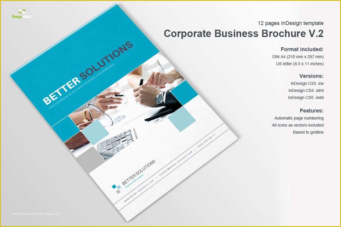 Free Security Company Profile Template Of Corporate Business Brochure Vol 2 Brochure Templates