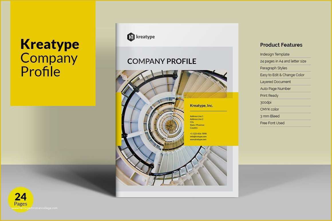 Free Security Company Profile Template Of Kreatype Pany Profile Brochure Templates Creative