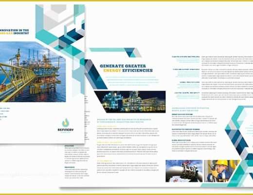 Free Security Company Profile Template Of Oil &amp; Gas Pany Brochure Template Word &amp; Publisher