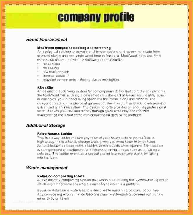 Free Security Company Profile Template Of Security Pany Profile Template Free Pany Profile