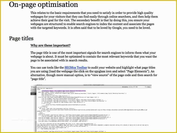 Free Seo Audit Template Of How to Rock Econsultancy’s Digital Marketing Template