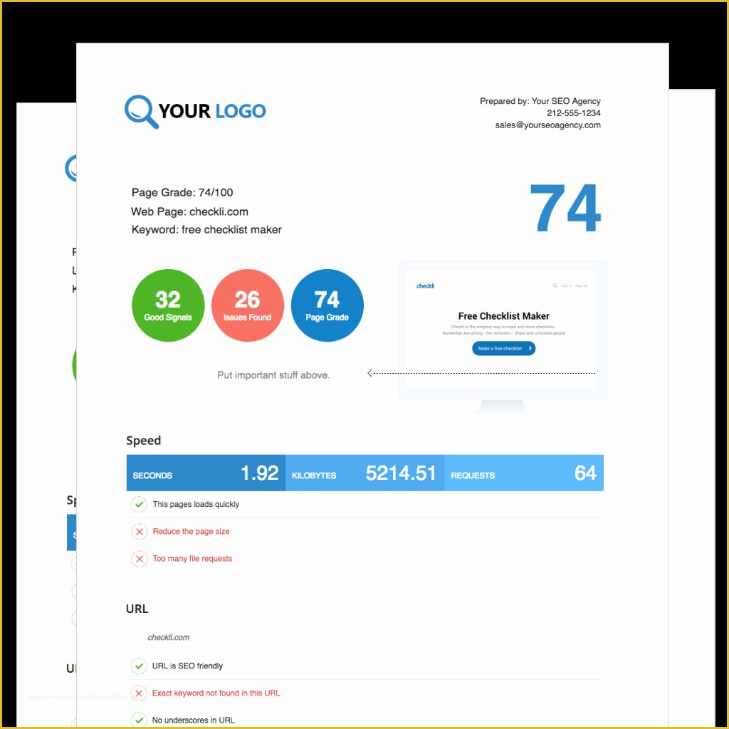 Free Seo Audit Template Of Seo Audit Report Sample Invoice Template 2018 Ppt