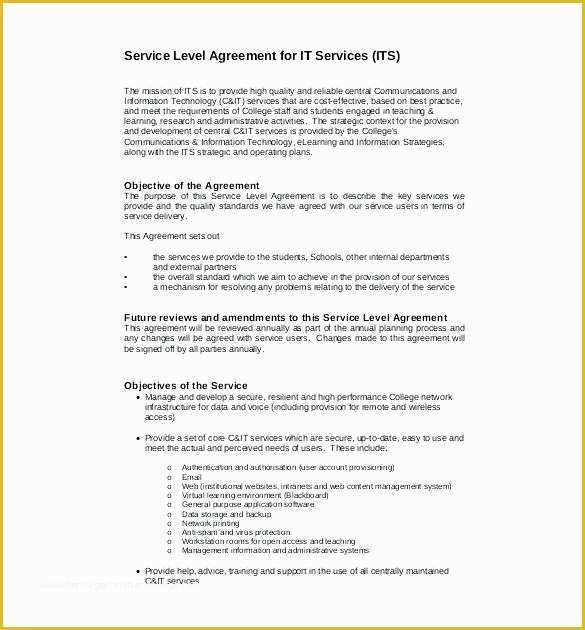 Free Service Agreement Template Australia Of Service Contract Template General Service Agreement