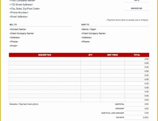 Free Service Invoice Template Download Of Invoice Templates for Word – Picci Invoice