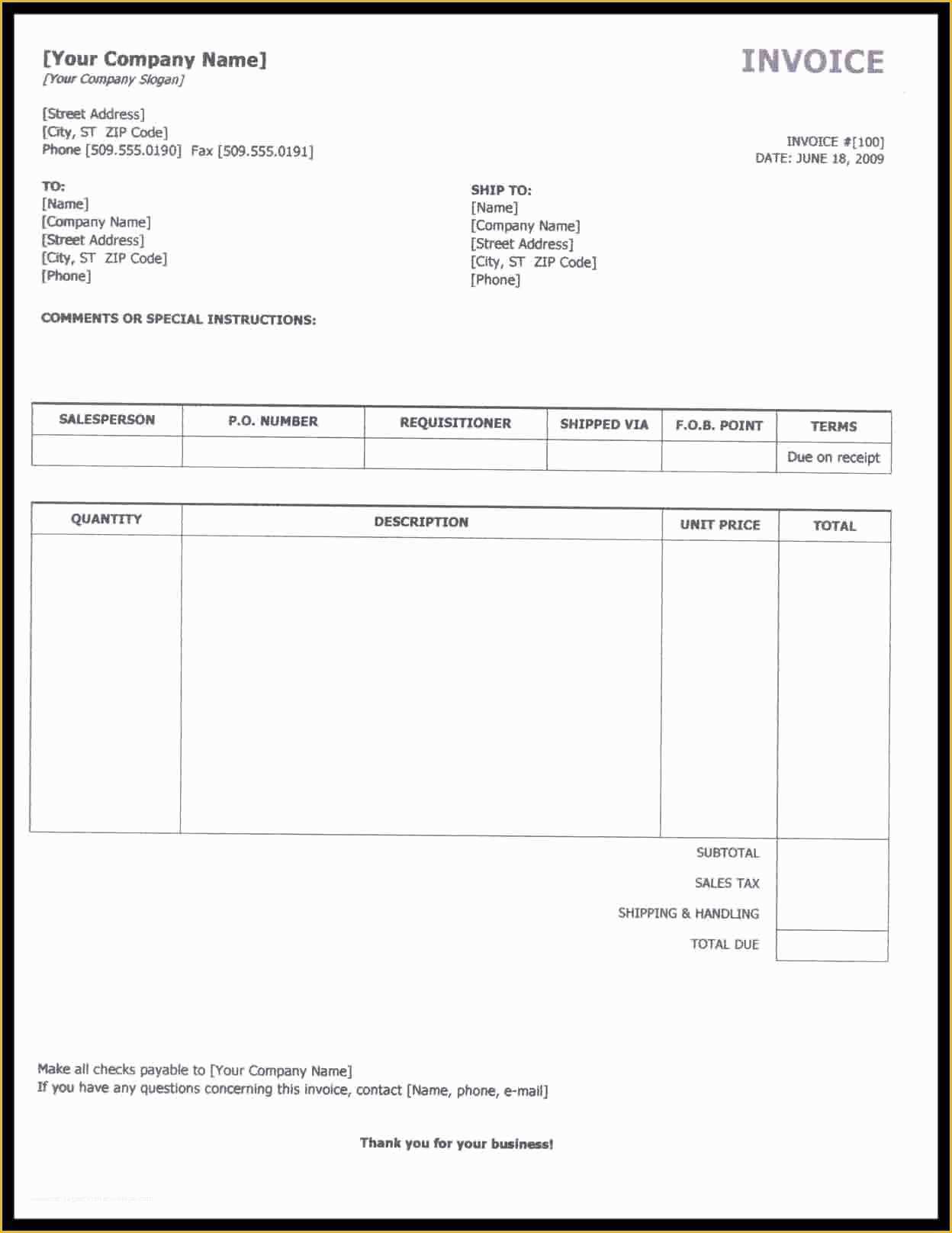 Free Service Invoice Template Excel Of Self Employed Invoice Template Excel