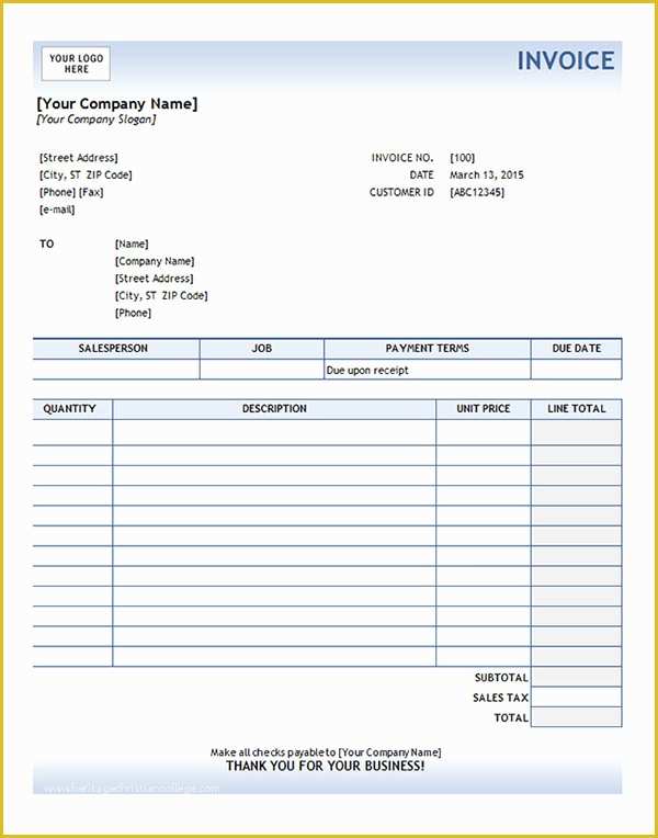 Free Service Invoice Template Excel Of Service Invoice 33 Download Documents In Pdf Word
