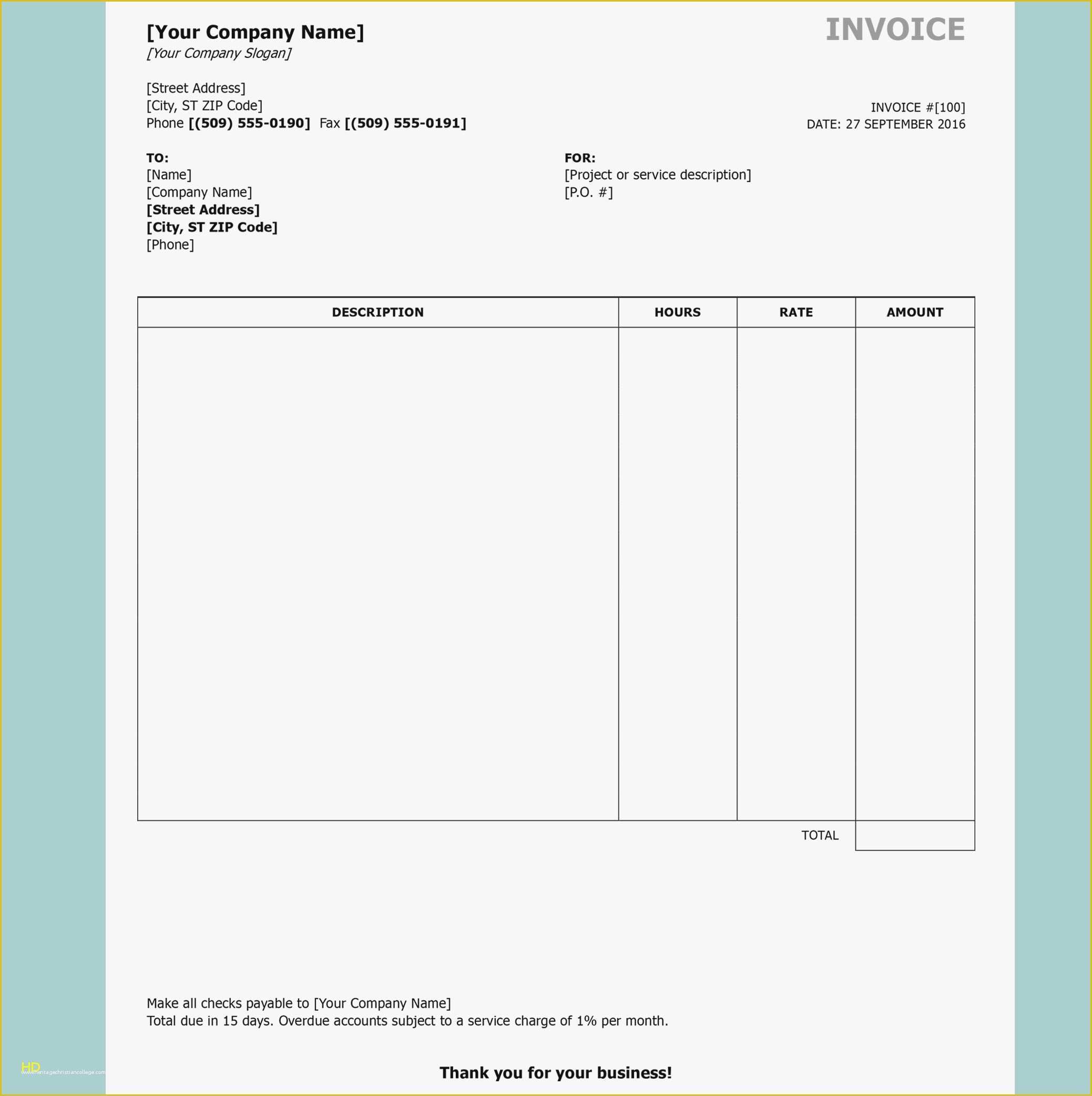 Free Service Invoice Template Open Office Of Free Receipt Template Open Fice Service Invoice Sales