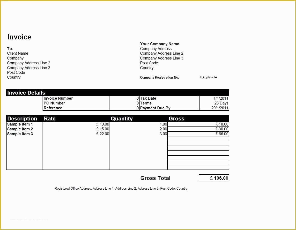 Free Service Invoice Template Open Office Of Open Fice Templates Invoice Free Resume Template Sales