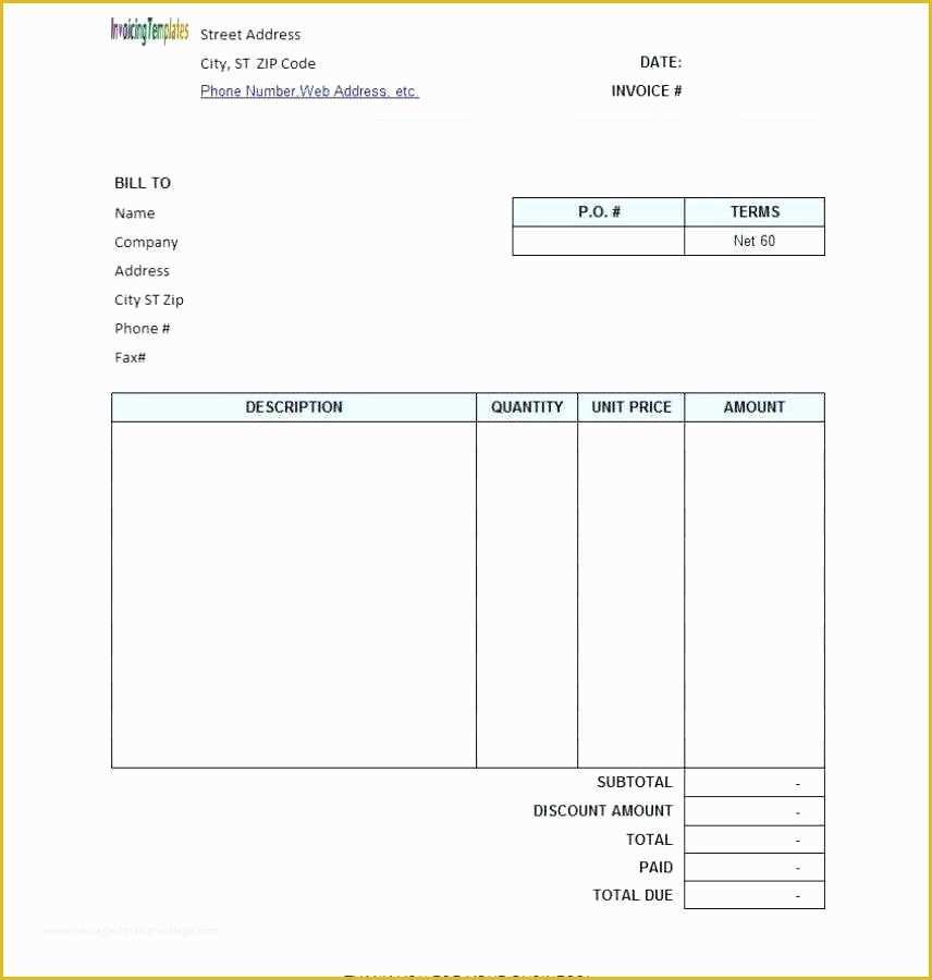 Free Service Invoice Template Open Office Of Resume Templates Fice