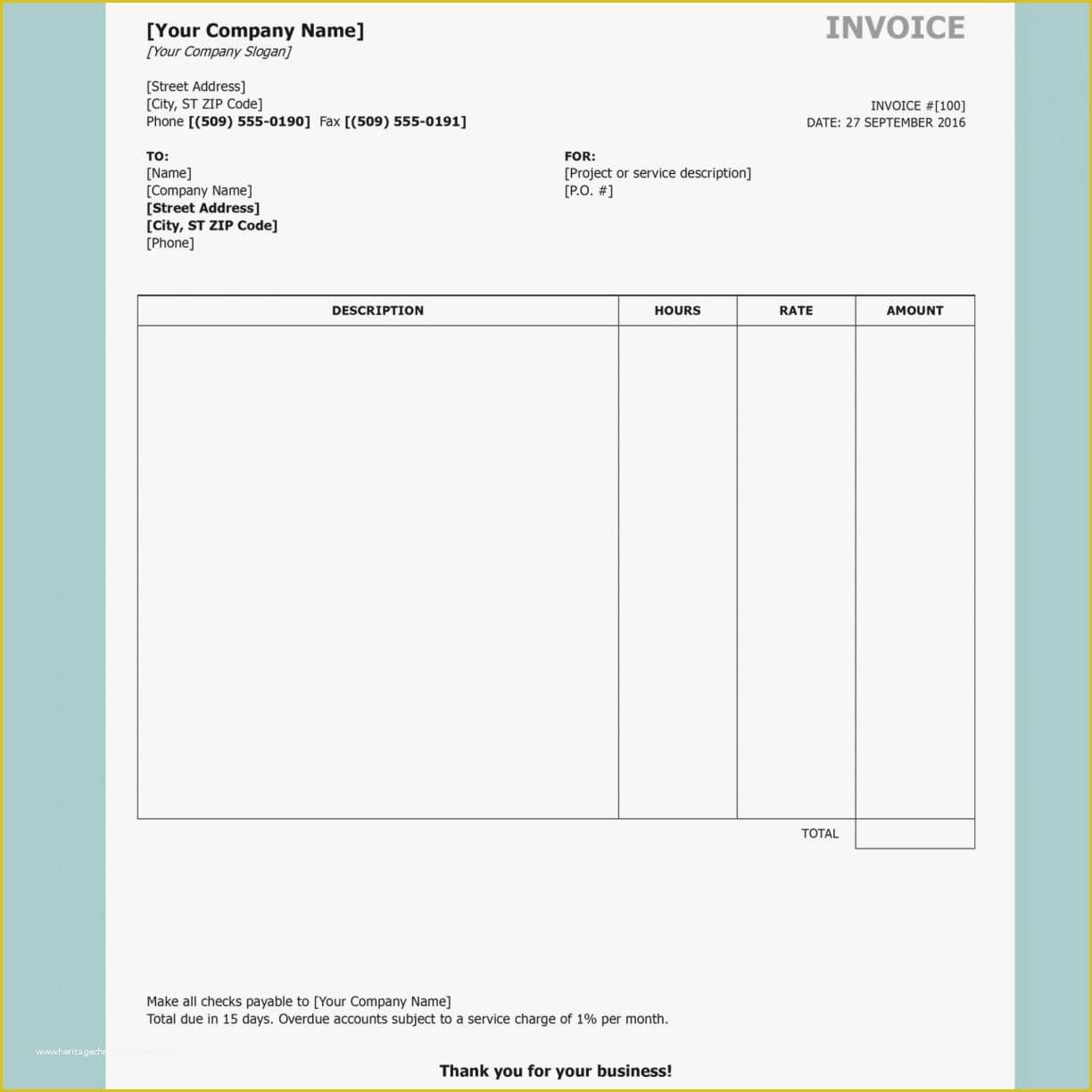 Free Service Invoice Template Open Office Of Resumes Open Fice Invoice Free Download Caspianlinks