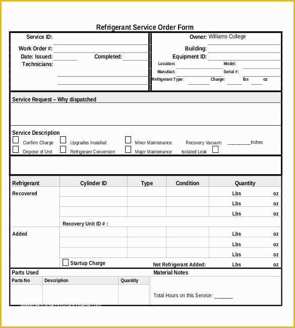 Free Service order Template Of 18 Service order Templates – Free Sample Example format