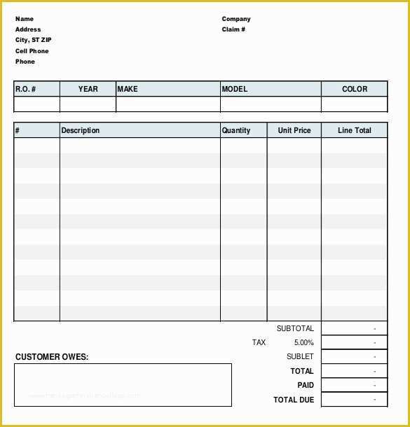 Free Service order Template Of Demolition Scope Work Template Templates Resume