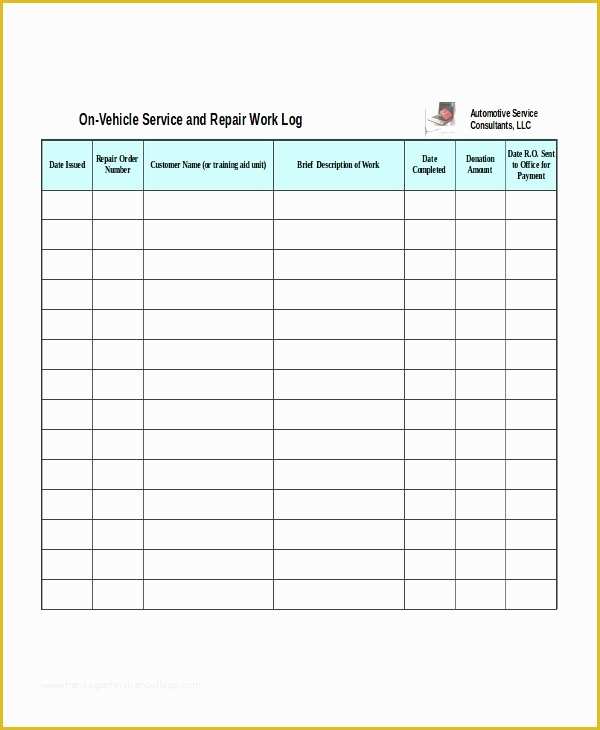 Free Service order Template Of Excel Work order Template 13 Free Excel Document