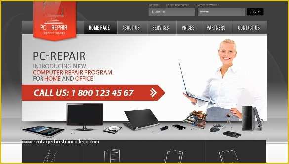 Free Service Website Templates Of 28 Puter Repair Website themes & Templates